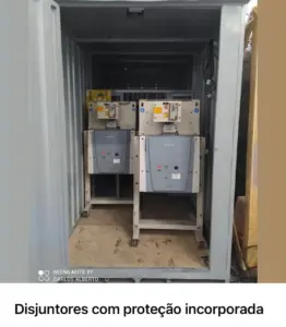locação de disjuntor com proteção on board